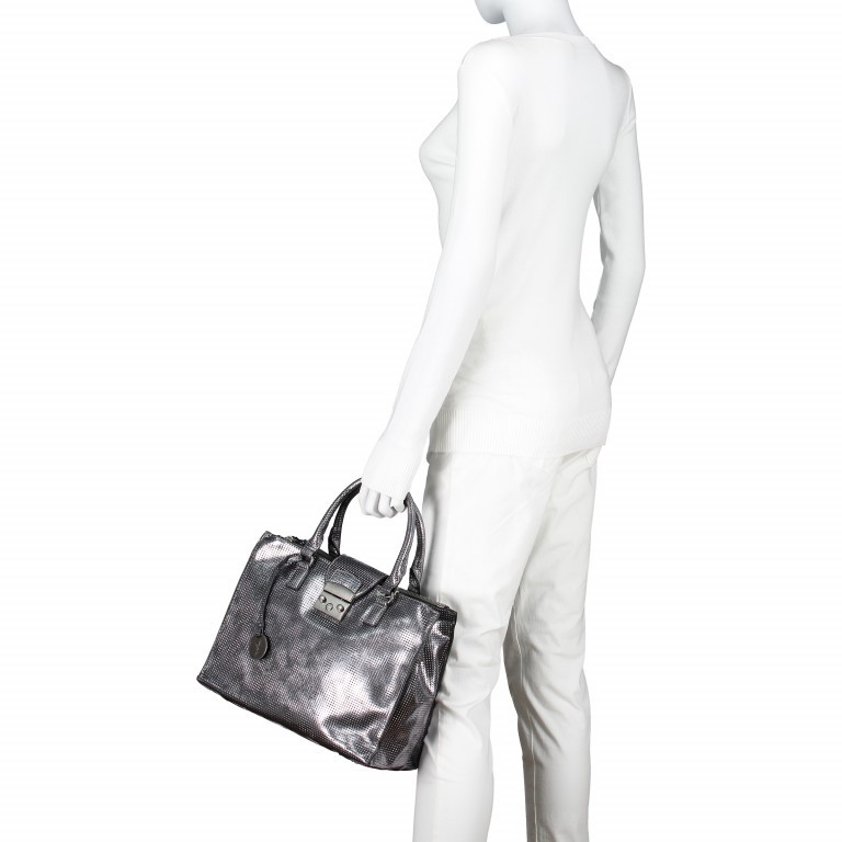 Shopper Missy 11495 Dark Silver, Farbe: metallic, Marke: Suri Frey, EAN: 4056185086564, Abmessungen in cm: 31x25x14, Bild 10 von 10