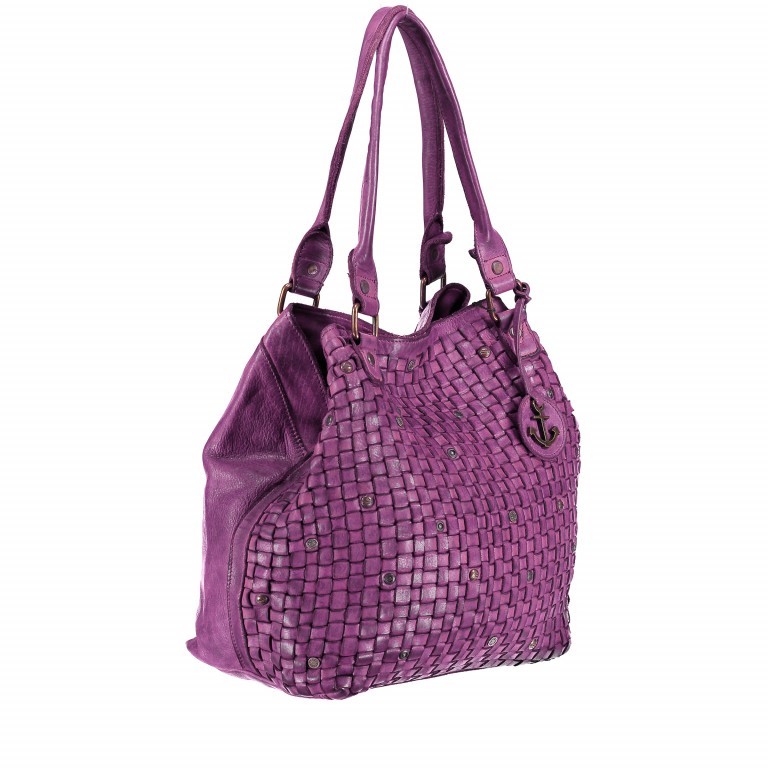 Shopper Soft-Weaving Dominika B3.6612 Wild Fuchsia, Farbe: rosa/pink, Marke: Harbour 2nd, EAN: 4046478032552, Bild 2 von 7