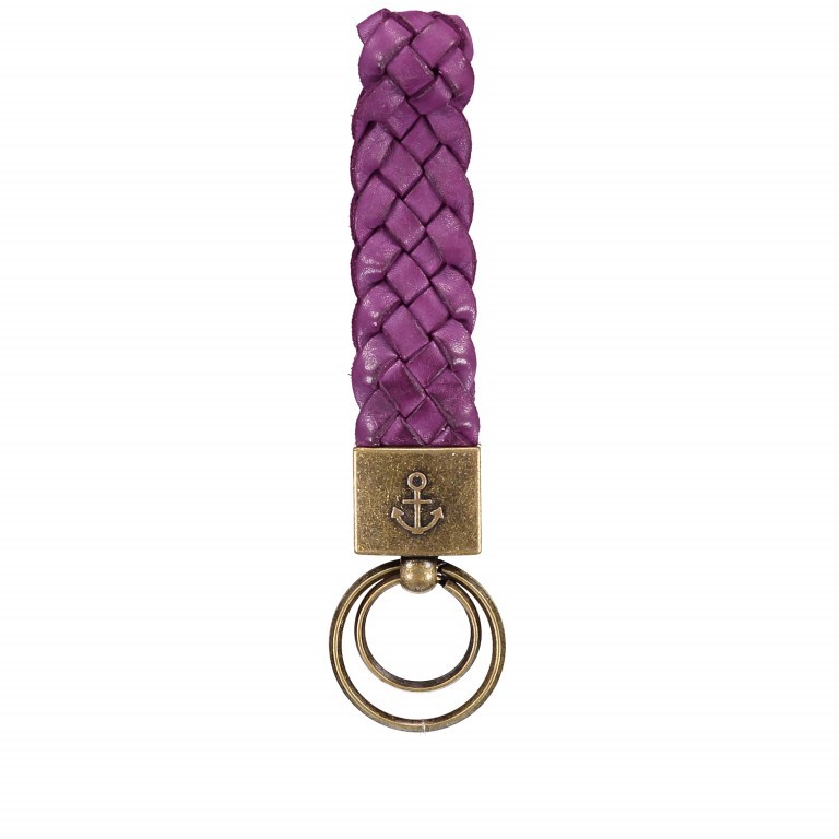 Schlüsselanhänger Soft-Weaving Hermine B3.0974 Wild Fuchsia, Farbe: rosa/pink, Marke: Harbour 2nd, Abmessungen in cm: 17x3x0, Bild 1 von 2