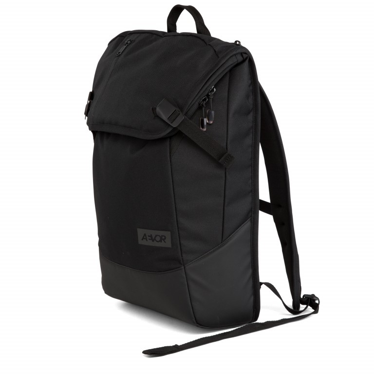 Rucksack Daypack Solid Black Eclipse, Farbe: schwarz, Marke: Aevor, EAN: 4057081031078, Abmessungen in cm: 34x48x14, Bild 2 von 12