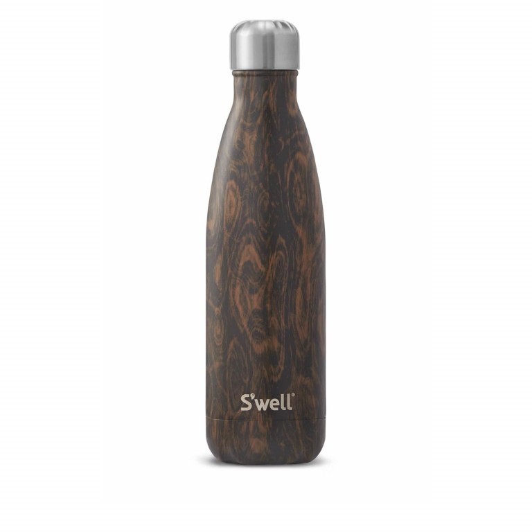 Trinkflasche Volumen 500 ml Wenge Wood, Farbe: braun, Marke: S'well Bottle, EAN: 0814666026270, Bild 1 von 3