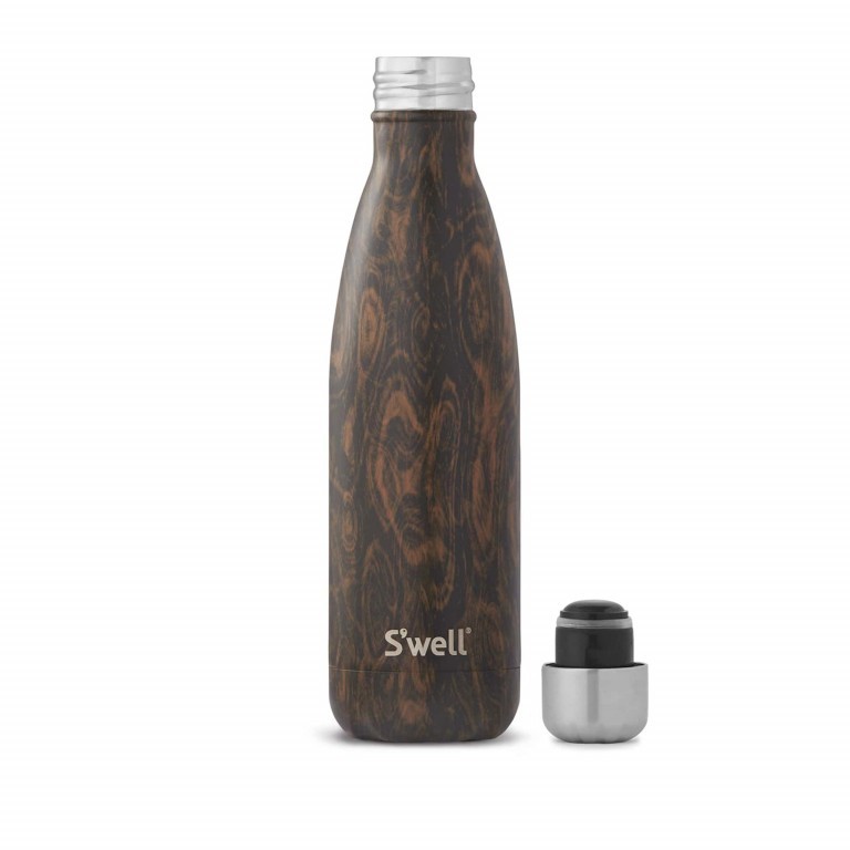 Trinkflasche Volumen 500 ml Wenge Wood, Farbe: braun, Marke: S'well Bottle, EAN: 0814666026270, Bild 2 von 3