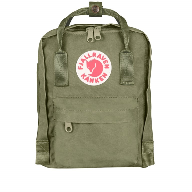 Rucksack Kånken Mini Green, Farbe: taupe/khaki, Marke: Fjällräven, Bild 1 von 1