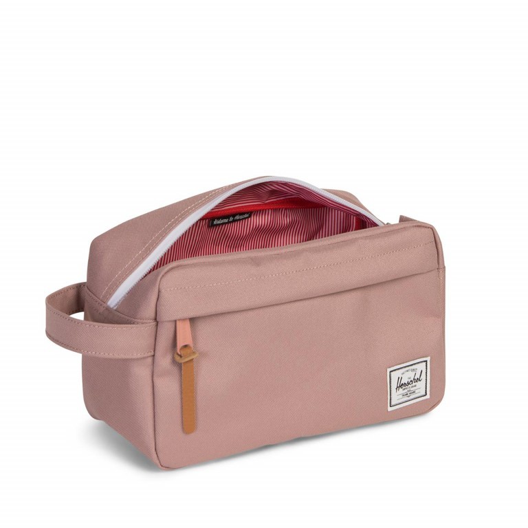 Kulturtasche Chapter Ash Rose, Farbe: rosa/pink, Marke: Herschel, EAN: 0828432208333, Abmessungen in cm: 23x15x11, Bild 3 von 3