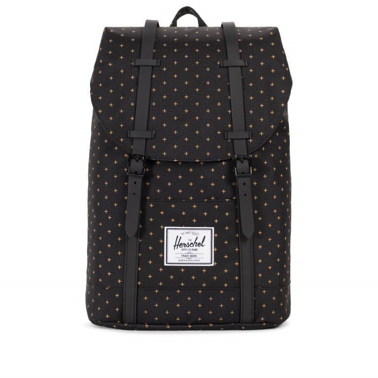 Black gridlock gold herschel discount