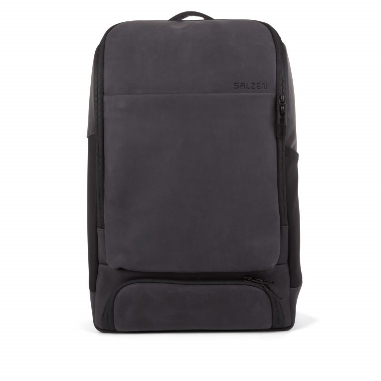 Rucksack Business ZEN-BAC-005 Charcoal Black, Farbe: schwarz, Marke: Salzen, EAN: 4057081030187, Abmessungen in cm: 31x48x14, Bild 1 von 8