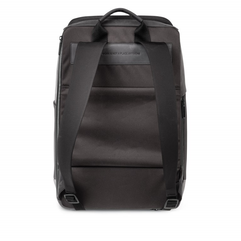 Rucksack Business ZEN-BAC-005 Charcoal Black, Farbe: schwarz, Marke: Salzen, EAN: 4057081030187, Abmessungen in cm: 31x48x14, Bild 5 von 8