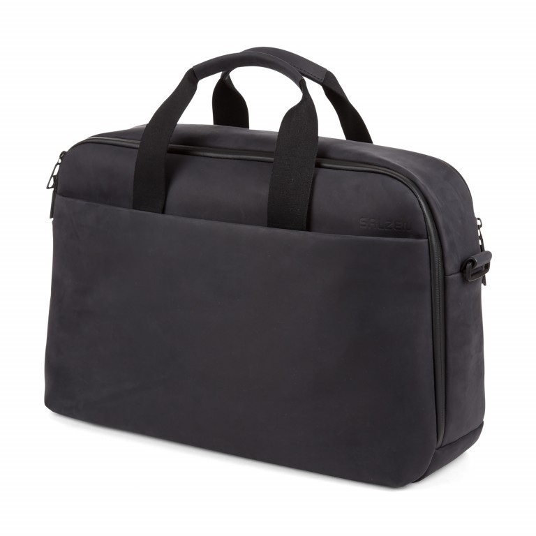 Notebooktasche Workbag Charcoal Black, Farbe: schwarz, Marke: Salzen, EAN: 4057081030224, Abmessungen in cm: 48x29x10, Bild 2 von 6