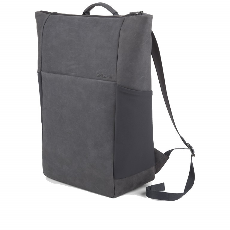 Rucksack Plain Backpack Slate Grey, Farbe: grau, Marke: Salzen, EAN: 4057081030217, Abmessungen in cm: 43x48x17, Bild 2 von 5