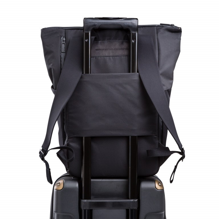 Rucksack Plain Backpack Slate Grey, Farbe: grau, Marke: Salzen, EAN: 4057081030217, Abmessungen in cm: 43x48x17, Bild 5 von 5