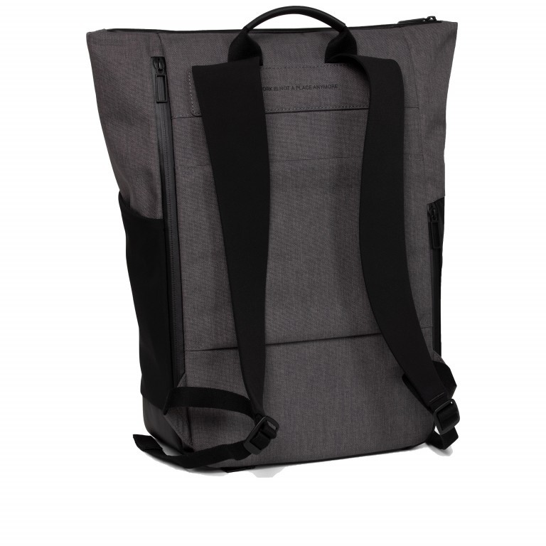 Rucksack Vertiplorer Storm Grey, Farbe: grau, Marke: Salzen, EAN: 4057081036684, Abmessungen in cm: 43x48x17, Bild 4 von 9