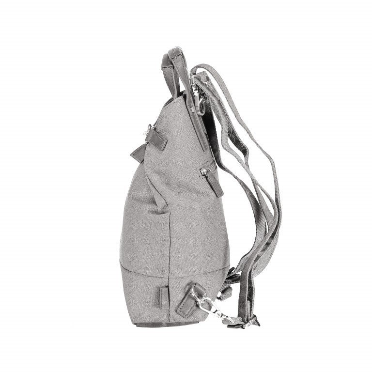 Rucksack Bergen X-Change Xs 3-in-1-Funktion Light Grey, Farbe: grau, Marke: Jost, EAN: 4025307728507, Abmessungen in cm: 29x32x10, Bild 3 von 10