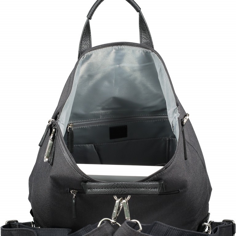 Rucksack Bergen X-Change S 3-in-1-Funktion Black, Farbe: schwarz, Marke: Jost, EAN: 4025307727647, Abmessungen in cm: 30x40x12, Bild 5 von 10