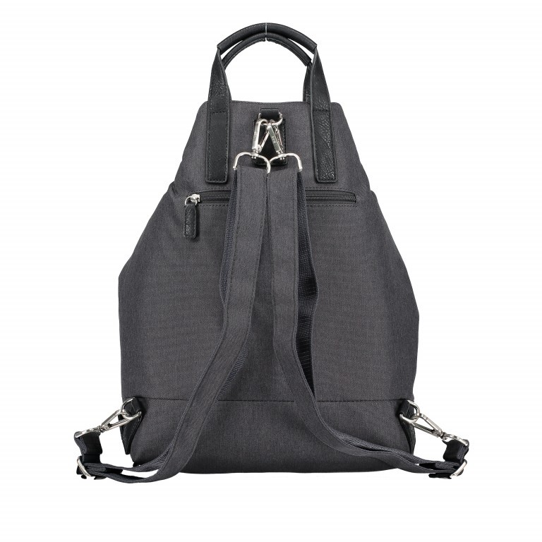 Rucksack Bergen X-Change S 3-in-1-Funktion Dark Grey, Farbe: grau, Marke: Jost, EAN: 4025307727685, Abmessungen in cm: 30x40x12, Bild 6 von 10