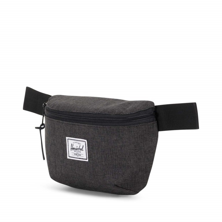 Gürteltasche Fourteen Black Crosshatch, Farbe: schwarz, Marke: Herschel, EAN: 0828432211364, Abmessungen in cm: 19x17.5x6, Bild 2 von 3