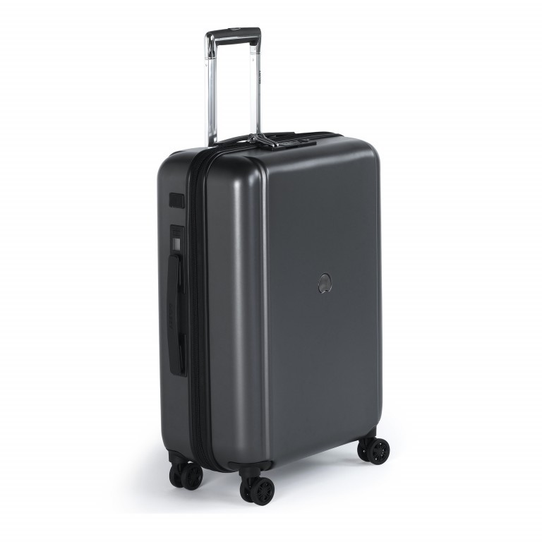 Koffer Pluggage Größe 65 cm Noir, Farbe: schwarz, Marke: Delsey, EAN: 3219110395945, Abmessungen in cm: 45x65x25, Bild 2 von 10