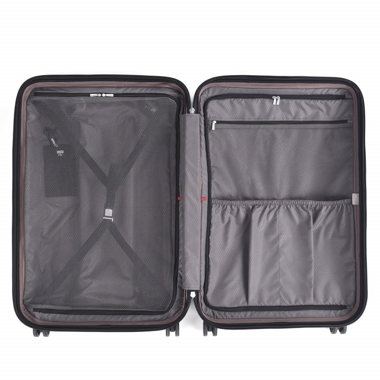 Koffer Pluggage Größe 78cm Noir, Farbe: schwarz, Marke: Delsey, EAN: 3219110410310, Abmessungen in cm: 50x78x30, Bild 3 von 6