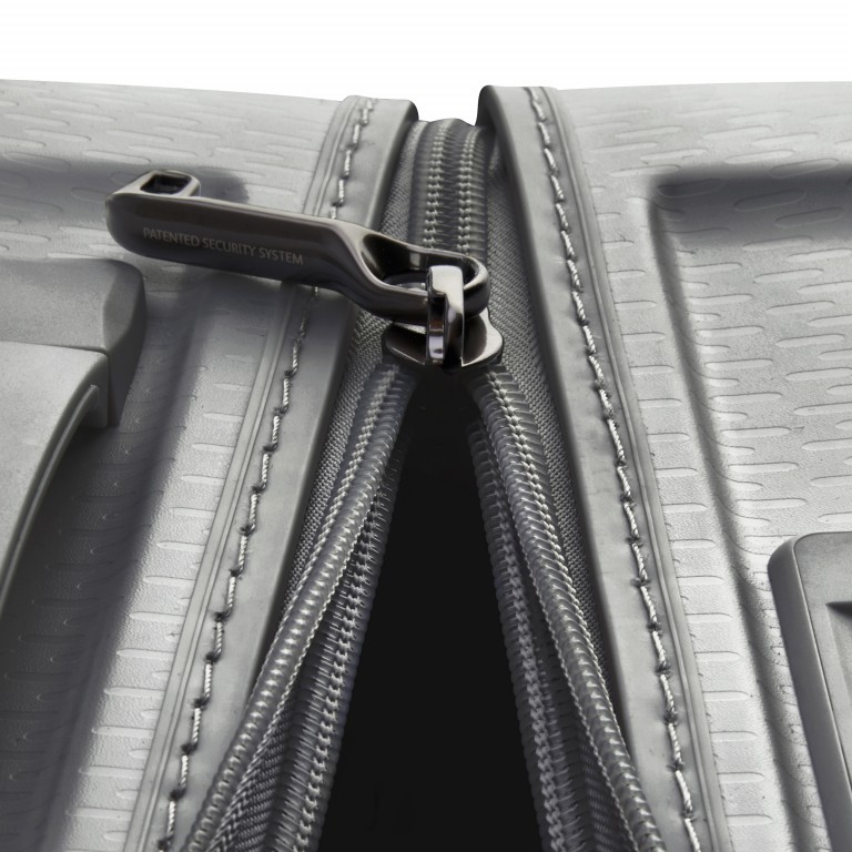 Koffer Turenne Slim 55 cm Silber, Farbe: metallic, Marke: Delsey, EAN: 3219110417302, Abmessungen in cm: 40x55x20, Bild 7 von 9