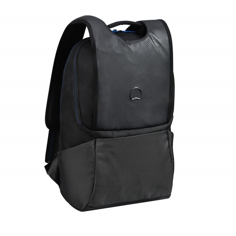 Business Rucksack Montgallet Silber, Farbe: schwarz, Marke: Delsey, EAN: 3219110420838, Abmessungen in cm: 31x49x19.5, Bild 2 von 8