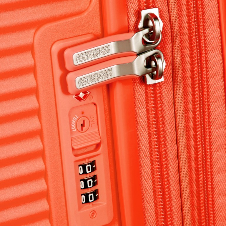 Trolley Soundbox 55 cm Spicy Peach, Farbe: orange, Marke: American Tourister, EAN: 5414847854057, Abmessungen in cm: 40x55x20, Bild 7 von 10