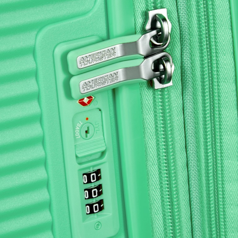 Trolley Soundbox 55 cm Deep Mint, Farbe: grün/oliv, Marke: American Tourister, EAN: 5414847854088, Abmessungen in cm: 40x55x20, Bild 7 von 10