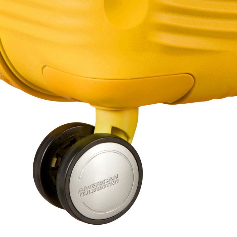 Trolley Soundbox 4-Rollen 77 cm Golden Yellow, Farbe: gelb, Marke: American Tourister, EAN: 5414847854194, Abmessungen in cm: 51.5x77x29.5, Bild 7 von 9