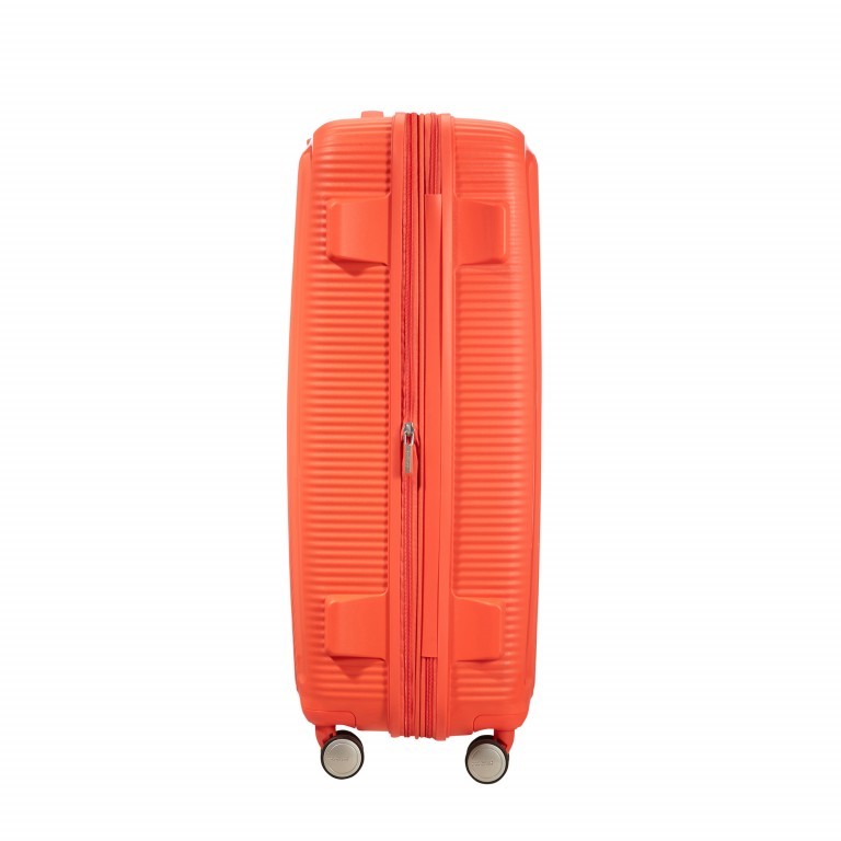 Trolley Soundbox 4-Rollen 77 cm Spicy Peach, Farbe: orange, Marke: American Tourister, EAN: 5414847854156, Abmessungen in cm: 51.5x77x29.5, Bild 3 von 13