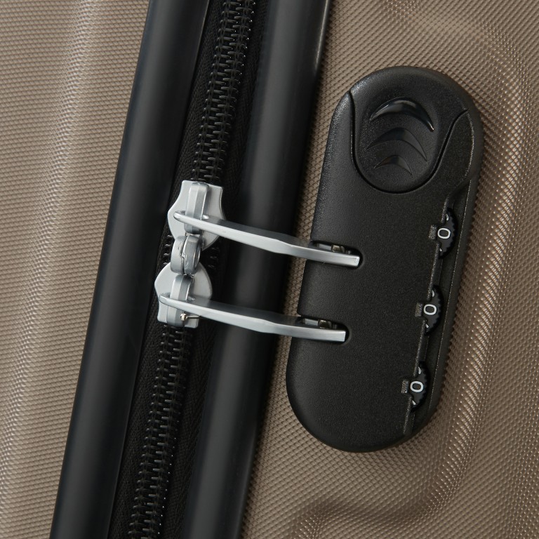 Koffer Visby 76 cm Pearl Cream, Farbe: beige, Marke: American Tourister, EAN: 5414847836626, Abmessungen in cm: 50.5x76x30, Bild 5 von 6
