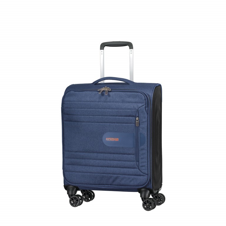 Kabinentrolley Sonic Surfer 55 cm Midnight Navy, Farbe: blau/petrol, Marke: American Tourister, EAN: 5414847822438, Abmessungen in cm: 40x55x20, Bild 1 von 5