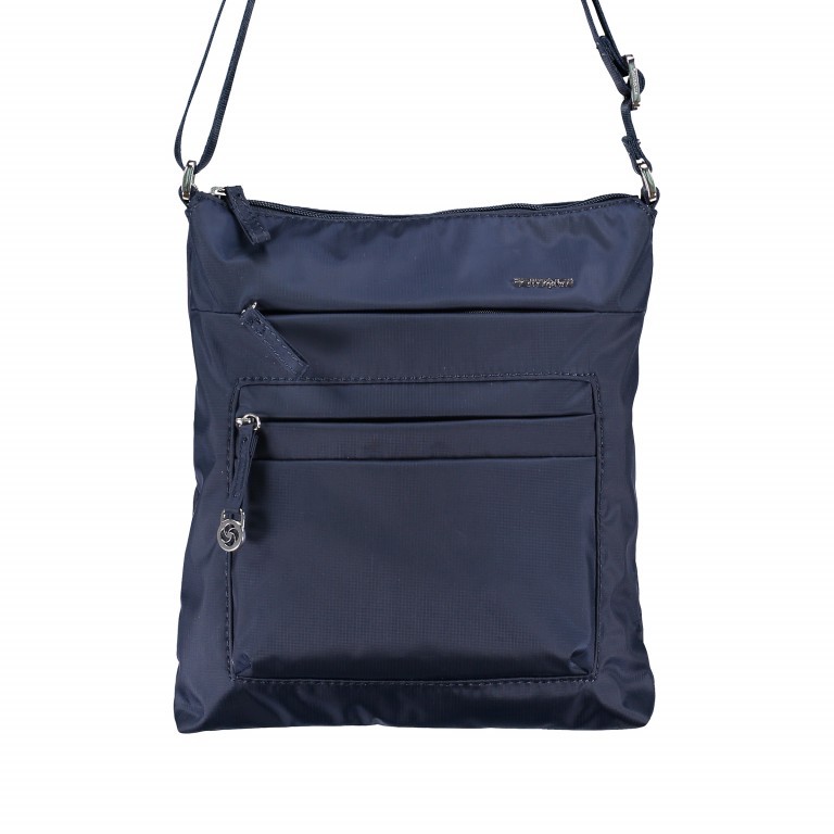Umhängetasche Move 2.0 Mini Shoulder Bag Dark Blue, Farbe: blau/petrol, Marke: Samsonite, Abmessungen in cm: 23x26x3, Bild 1 von 6