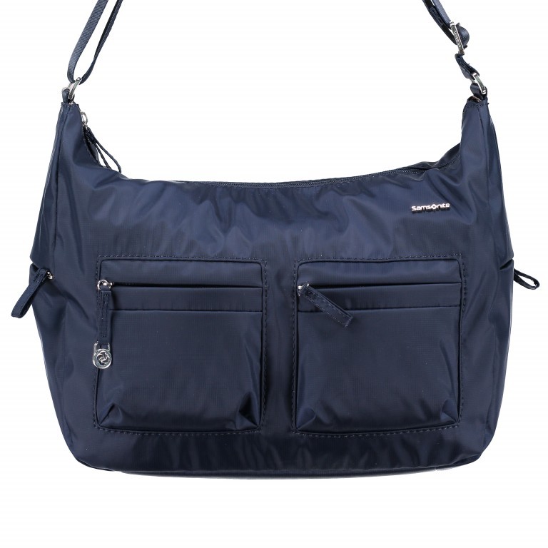 Umhängetasche Move 2.0 Shoulder Bag M Dark Blue, Farbe: blau/petrol, Marke: Samsonite, Abmessungen in cm: 31x26x12, Bild 1 von 6