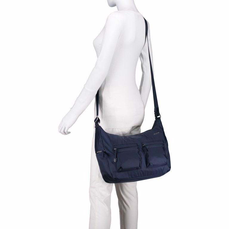Umhängetasche Move 2.0 Shoulder Bag M Dark Blue, Farbe: blau/petrol, Marke: Samsonite, Abmessungen in cm: 31x26x12, Bild 6 von 6