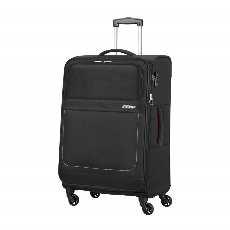 Trolley Trainy TRAIN-91691 68 cm Onyx Black, Farbe: schwarz, Marke: American Tourister, EAN: 5414847802829, Abmessungen in cm: 44x68x28, Bild 1 von 6