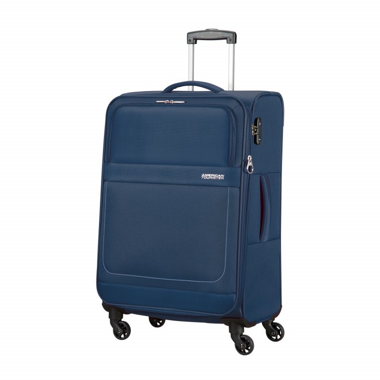 Trolley Trainy TRAIN-91691 68 cm Cool Blue, Farbe: blau/petrol, Marke: American Tourister, EAN: 5414847802850, Abmessungen in cm: 44x68x28, Bild 1 von 6