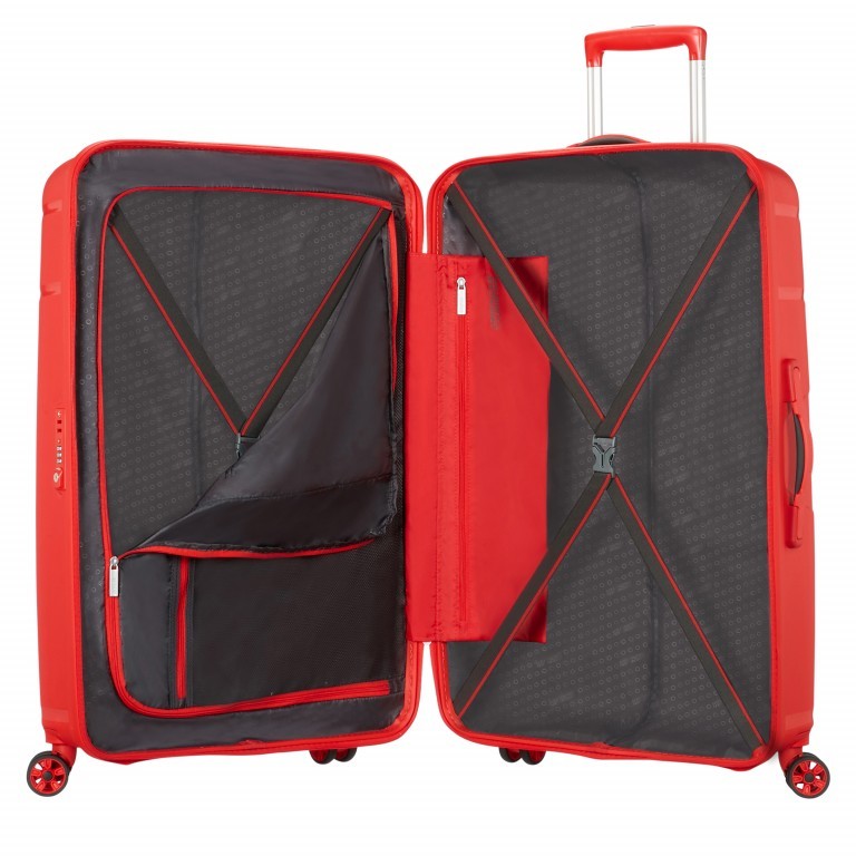 Kabinentrolley Skytracer 55 cm Formula Red, Farbe: rot/weinrot, Marke: American Tourister, EAN: 5414847699870, Abmessungen in cm: 40x55x20, Bild 3 von 9