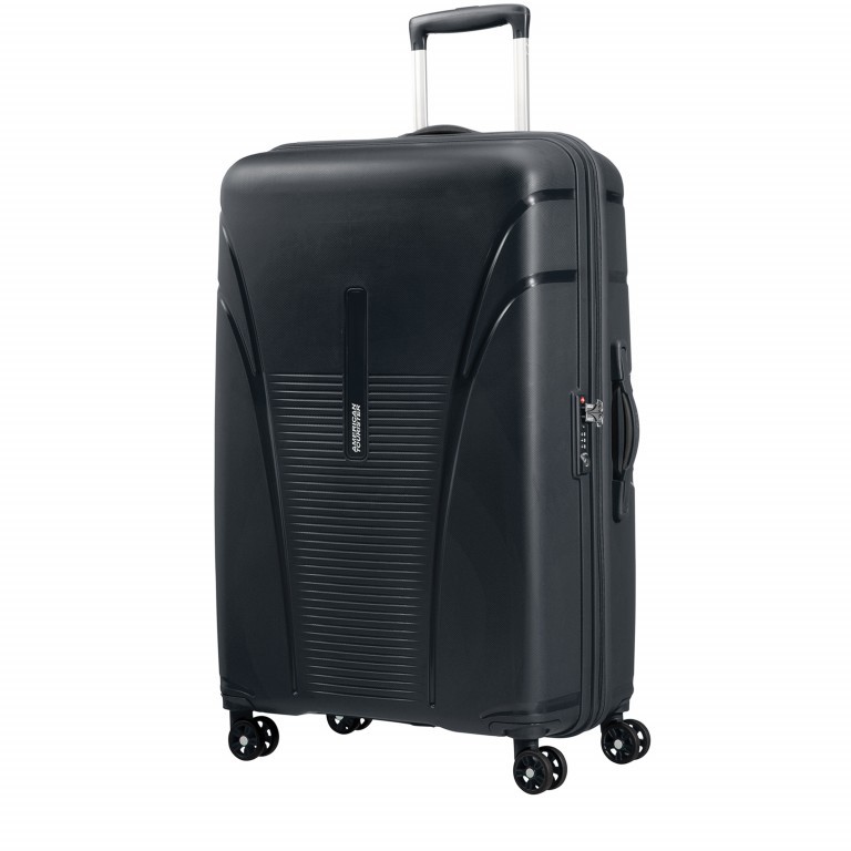 Trolley Skytracer 77 cm Dark Slate, Farbe: schwarz, Marke: American Tourister, EAN: 5414847700026, Abmessungen in cm: 50.5x77.5x30, Bild 1 von 9