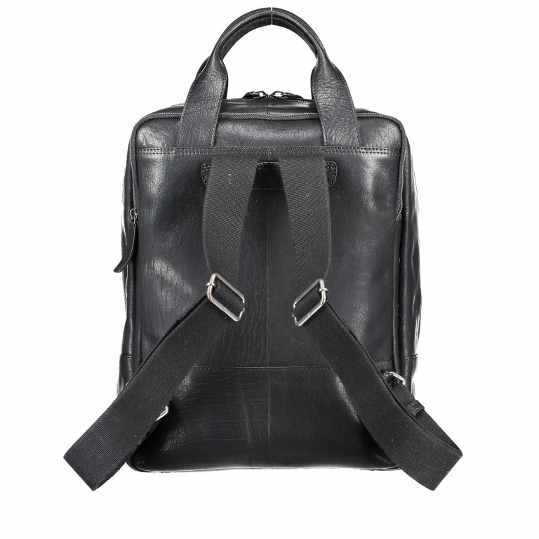 Rucksack Coleman Backpack LVZ Black, Farbe: schwarz, Marke: Strellson, EAN: 4053533648672, Abmessungen in cm: 40x30x16, Bild 6 von 6
