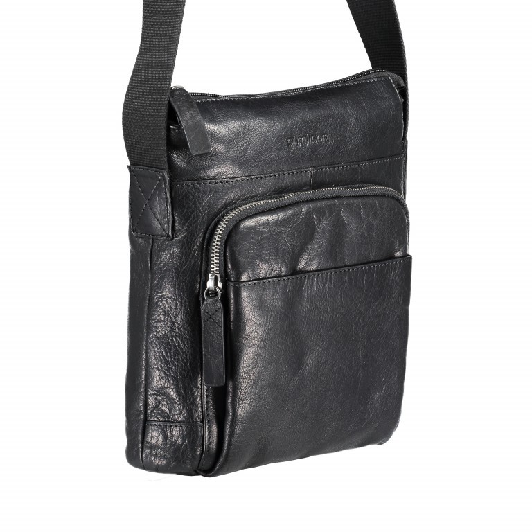 Umhängetasche Coleman Shoulderbag SVZ Black, Farbe: schwarz, Marke: Strellson, EAN: 4053533589036, Bild 2 von 5