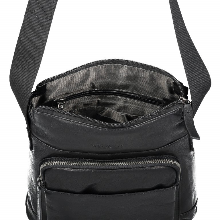 Umhängetasche Coleman Shoulderbag SVZ Black, Farbe: schwarz, Marke: Strellson, EAN: 4053533589036, Bild 4 von 5