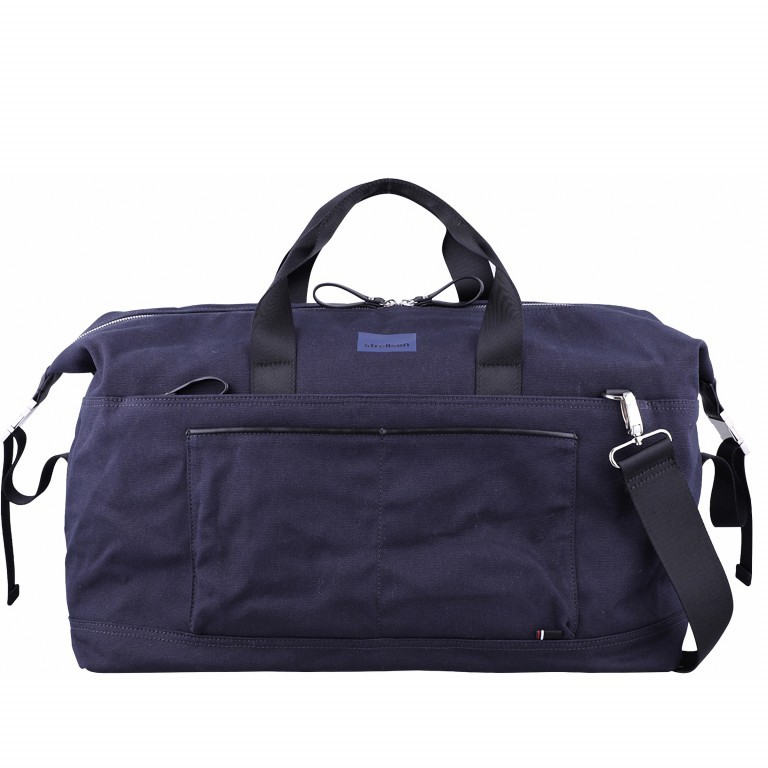 Reisetasche Harrow Weekender MHZ Dark Blue, Farbe: blau/petrol, Marke: Strellson, EAN: 4053533651818, Abmessungen in cm: 50x30x21.5, Bild 1 von 1