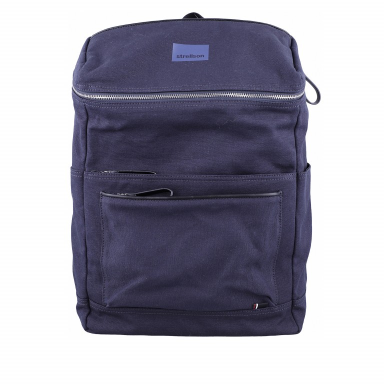 Rucksack Harrow Backpack MVZ Dark Blue, Farbe: blau/petrol, Marke: Strellson, EAN: 4053533651825, Abmessungen in cm: 30x39x14.5, Bild 1 von 1