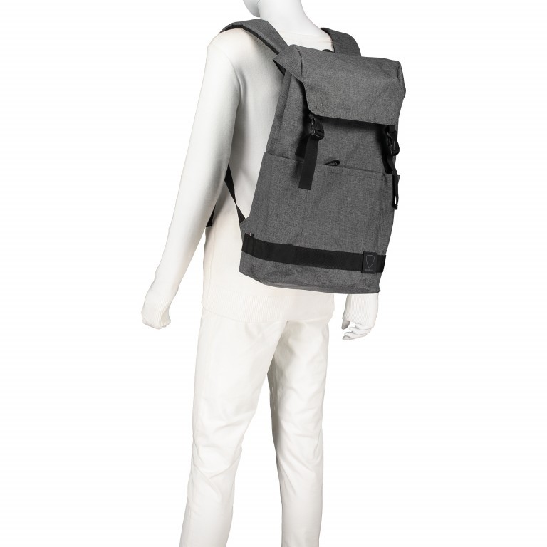 Rucksack Northwood Backpack LVF1 Dark Grey, Farbe: anthrazit, Marke: Strellson, EAN: 4053533808403, Abmessungen in cm: 33x46x15.5, Bild 5 von 6