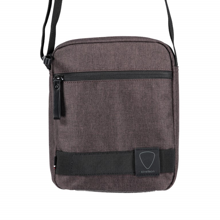 Umhängetasche Northwood Shoulderbag XSVZ Dark Brown, Farbe: braun, Marke: Strellson, EAN: 4053533646463, Abmessungen in cm: 22x25x5, Bild 1 von 5