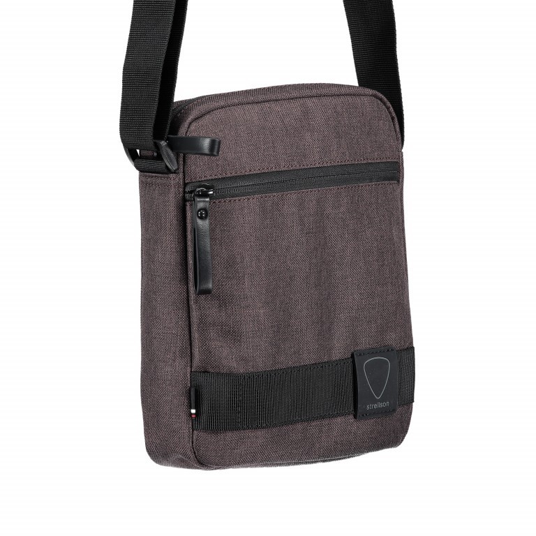 Umhängetasche Northwood Shoulderbag XSVZ Dark Brown, Farbe: braun, Marke: Strellson, EAN: 4053533646463, Abmessungen in cm: 22x25x5, Bild 2 von 5