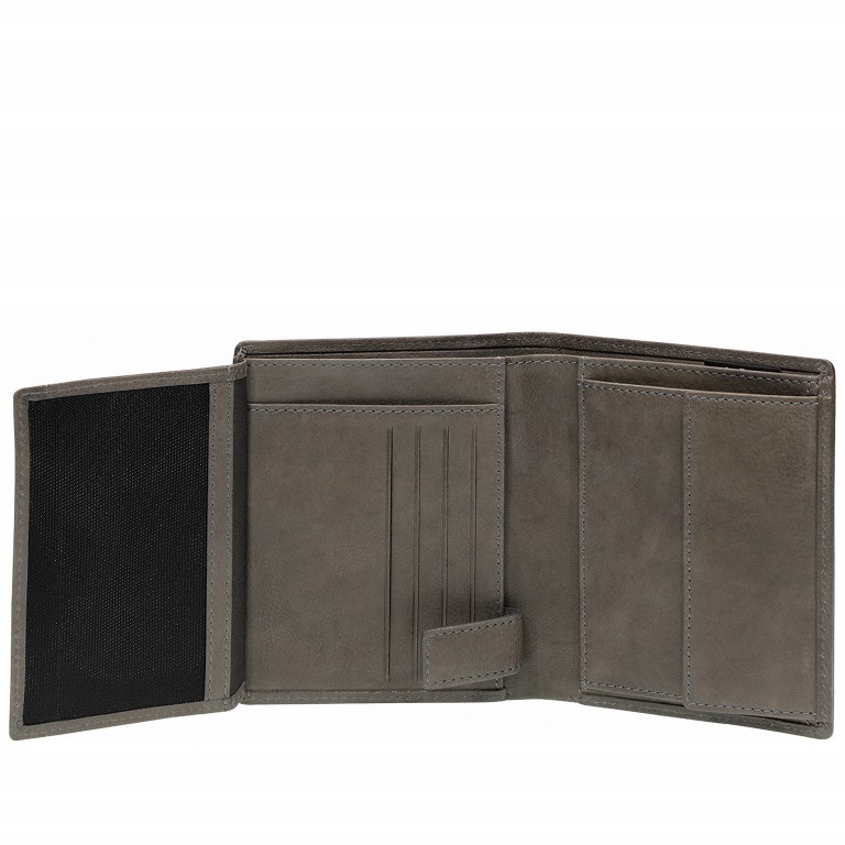 Herrenbörse Norton Billfold V8 Grey, Farbe: grau, Marke: Strellson, EAN: 4053533646364, Abmessungen in cm: 10.5x12x2.5, Bild 3 von 3