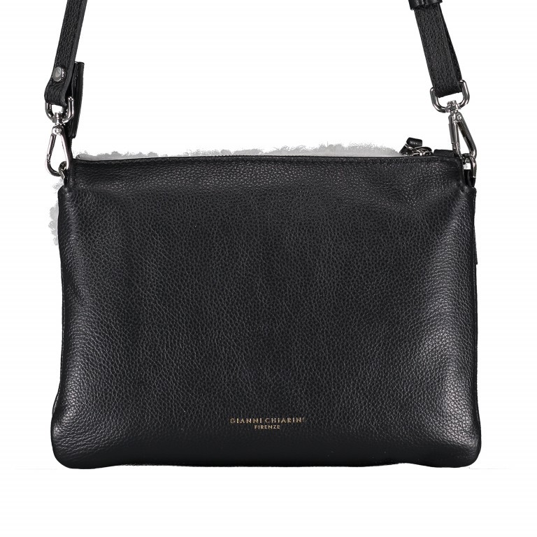 Handtasche Phoebe Bianco-Nero Bianco Nero, Farbe: schwarz, Marke: Gianni Chiarini, Abmessungen in cm: 25x18x7, Bild 5 von 6