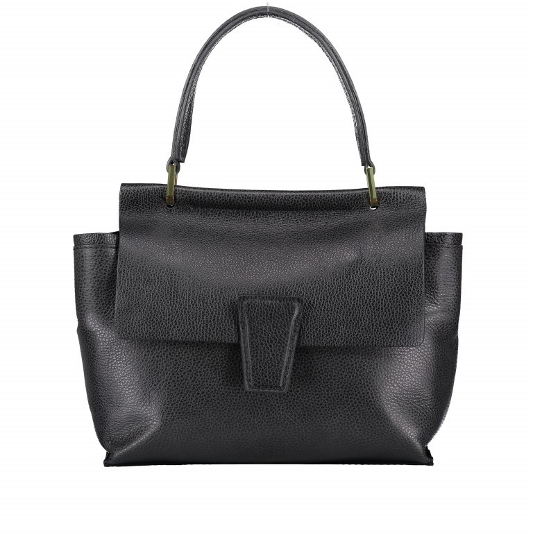 Handtasche Elettra 3 Medium 6349-18AIRMN-RE Nero, Farbe: schwarz, Marke: Gianni Chiarini, Abmessungen in cm: 29x25x14, Bild 1 von 8