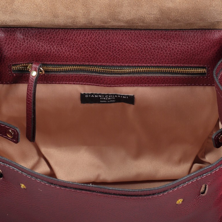 Handtasche Elettra 3 Medium 6349-18AIRMN-RE Nero, Farbe: schwarz, Marke: Gianni Chiarini, Abmessungen in cm: 29x25x14, Bild 5 von 8