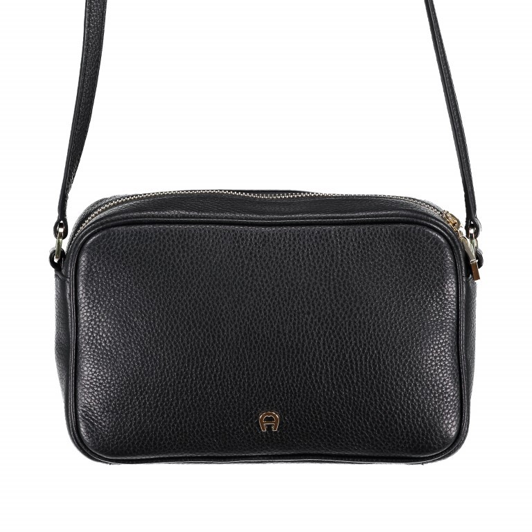 Umhängetasche Amy 132-081 Black, Farbe: schwarz, Marke: AIGNER, EAN: 4055539180880, Abmessungen in cm: 24x16x7, Bild 1 von 5