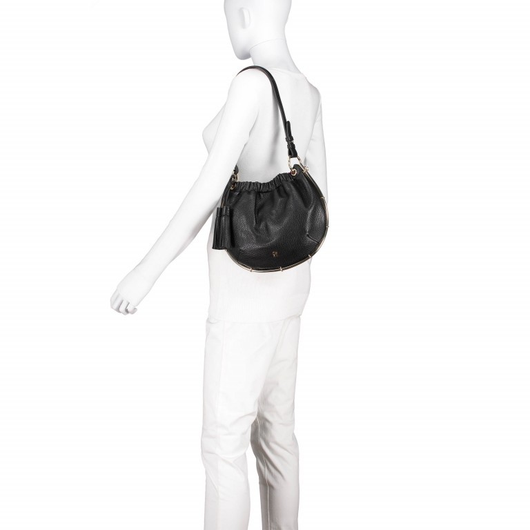 Umhängetasche Lola Hobo Black, Farbe: schwarz, Marke: AIGNER, EAN: 4055539199691, Abmessungen in cm: 31x24x8, Bild 5 von 5